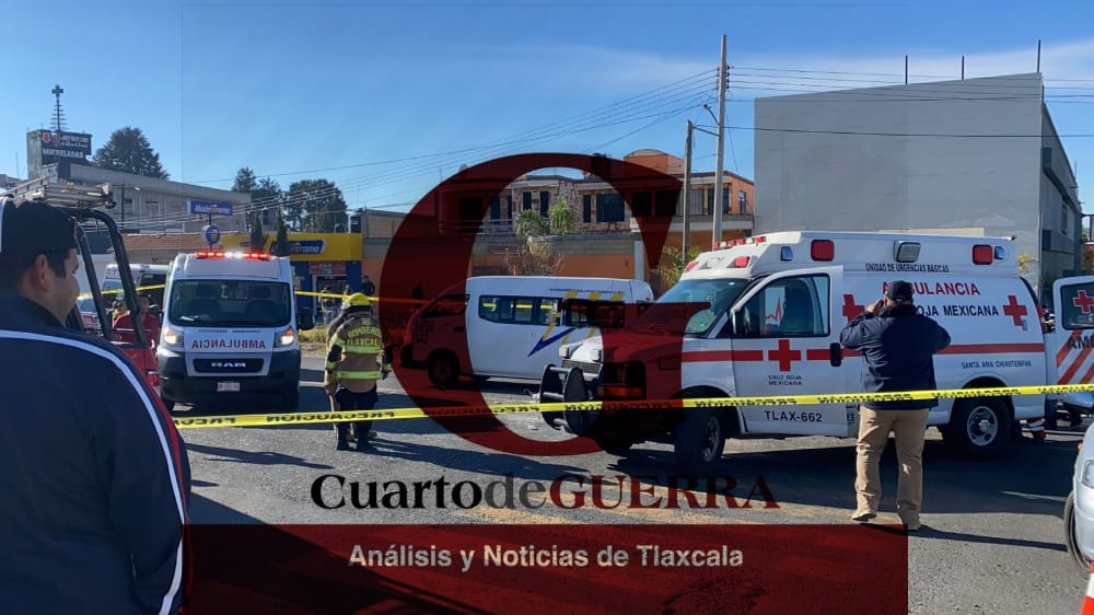 Muere un hombre en accidente sobre la Tlaxcala-Apizaco